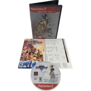 Kingdom Hearts‎ II (PlayStation 2) PS2 Complete With Manual + Reg Card CIB